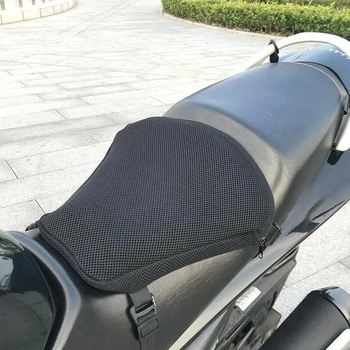 3D Nafukovacie Sedadlo Univerzálne Motocyklové Vzduchu Sedáku Kryt Vankúš Protišmykové Priedušná tepelná Izolácia Šok Absorpcie Sedadla