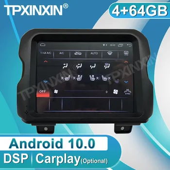 Android 10 128 GB Pre Jeep Wrangler 2018 2019 2020 Auto Auto Multimediálne DVD Rádio Stereo magnetofón Prehrávač, Navigácia GPS