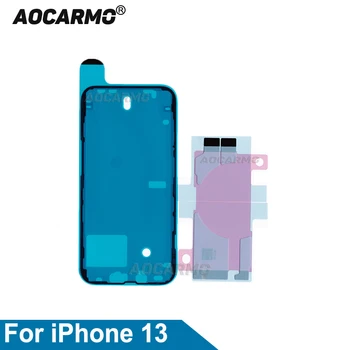 Aocarmo Pre iPhone 13 LCD Displej Vodotesné Lepidlo Batérie Nálepky Lepidlo Pásky
