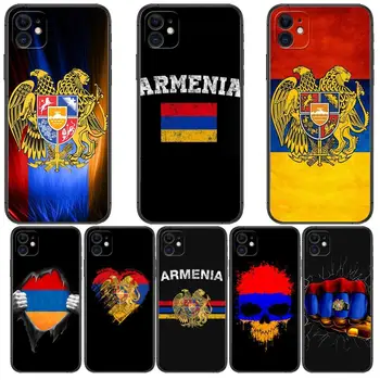 Arménsko Arméni Vlajka Telefón púzdra Pre iphone 13 Pro Max prípade 12 11 Pro Max 8 PLUS 7PLUS 6S XR X XS 6 mini se mobilné