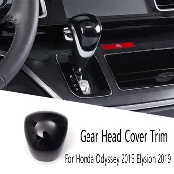 Auto Uhlíkových Vlákien Shift Gombík Kryt Prevodovky Hlavu Krytie Výbava Pre Honda Odyssey 2015 Elysion 2019