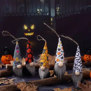 Gnome Bábika Roztomilý Displej Dekoračné Tkaniny Široké použitie Dobrý Halloween Multi-purpose Gnome Bábiky
