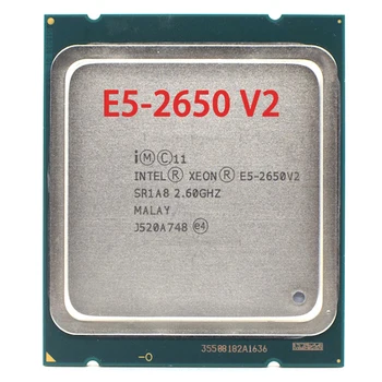Intel Xeon E5-2650v2 E5 2650v2 E5 2650 v2 2.6 GHz Osem-Core Šestnásť-Niť CPU Procesor 20M 95W LGA 2011