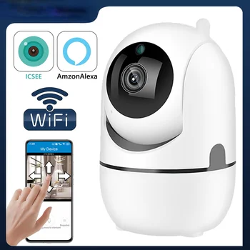 IP Kamera, Smart Motion Detect Wifi Domáce Vnútorné Mini bezpečnostné Kamery Security Protection Baby Monitor Pet Video Originálny Cam
