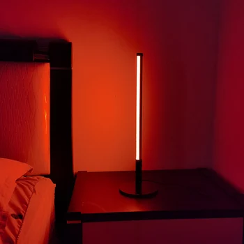 LED Rohu Lampa RGB Farebné Poschodí Tabuľky Svetlo Diaľkové Ovládanie Multi-Druhy, Spálne, Obývacej Miestnosti Atmosféru Dekor Stojaca Lampa