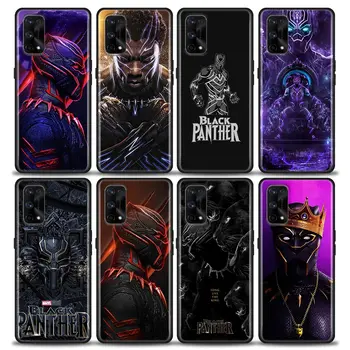Marvel Studios Black Panther Telefón Prípade Oppo Realme 8i 8 9 7 6 Pro 9i 7i 5i XT 5G Prípadoch, Mäkké Silikónové Krytie Realme 8Pro 8i