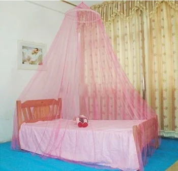 Mosquito Net Miest Obloženia Šifrované Čistý Č Dvere Anti-komár Princezná Dome Stan Všeobecný pre Dospelých a Deti Baldachýn Záclony