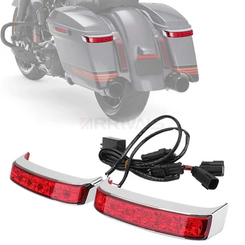 Motocykel Zase Signálne Svetlo LED Batožiny Saddlebags Svetlá Pre Harley Turné Road King Street Glide FLHR CVO Obmedzené 2014-2022