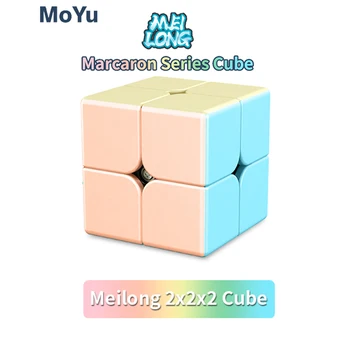 Najnovšie 2020 Moyu CUBING TRIEDE Meilong Marcaron série 2x2x2 Magic Cube meilong 2 Magico Cubo Puzzle, Hračky pre Childre
