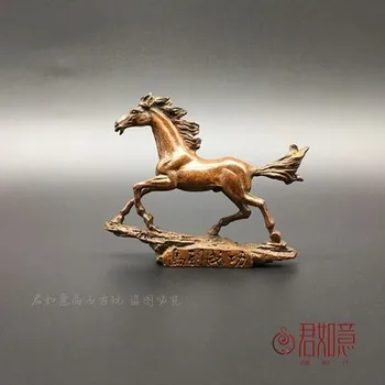 Nádherné pevné bronz jazda na úspech malých ornament