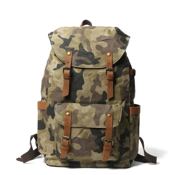 Plátno nepremokavé turistická taška tréningový kemp batoh taktické kamufláž unisex batoh mini taška vonkajšie cestovnej taške, batohu
