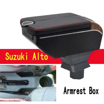 Pre Suzuki Alto Opierkou Box stredovej Konzoly Skladovanie Koleno Zvyšok sa Telefón Nabíjanie USB Držiak