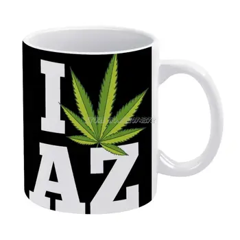 Som Rád, Arizona Kávové Hrnčeky 330ml Kreatívne Cestovné Hrnček a Pohár Office Drinkware Hrnčeky Tazza Milujem Arizona Milujem Az Chuť Ukameňovaný A