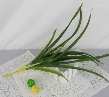 SPR Malé gladioly listy-20pcs/veľa zelenej 45 cm hodvábne svadobné dekoračné umelé kvetiny ručne vyrobené vianočné party dekorácie