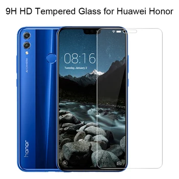 Tvrdené Sklo pre Česť 4X 6X 7X 8 X Screen Protector pre Huawei Honor Hrať 5X 7S 8C 8X Pevného 9H
