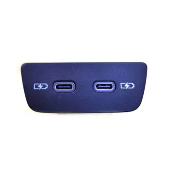 TYP-C, USB Zásuvky Vzadu TYP-C Adaptér pre Golfové 8 MK8 2020-2021