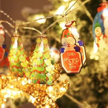 Vianočné Ozdoby LED Blikajúce String Svetlá Loptu Dovolenku Dekor Dodávky Borovice, Záhrada Zavesenie Farba Svetla Loptu Home Decor