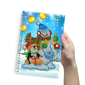 Vianočný Darček Diamond Maľovanie A5 Notebook 5D Špeciálne Tvarované DIY Diamond Maľovanie Príslušenstvo Nový Príchod Diamond Výšivky