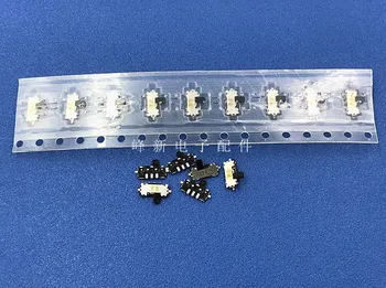 Vločka malých micro 2 gear 5 nožný prepínač kolísavé posuvné prepínanie napájania 50PCS -1lot