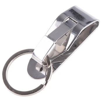 Z Nehrdzavejúcej Ocele Keyring Bezpečnostný Klip Na Ťažkých Pás Kľúč Klip Pásu Keychain